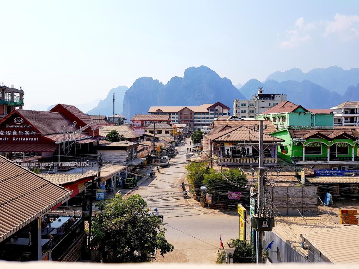 Malany Villa 1 Vang Vieng Exterior foto